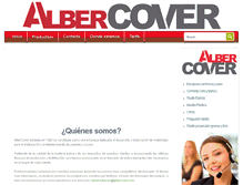 Tablet Screenshot of albercover.com